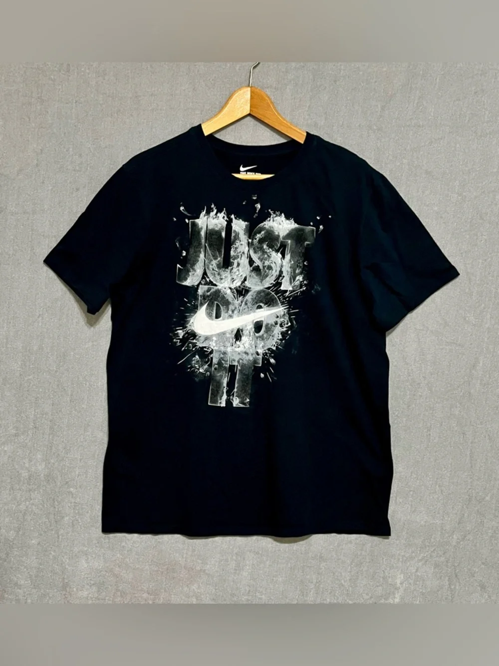 Nike Dark Blue Graphic 'Just Do It'‎ Tee Size XL